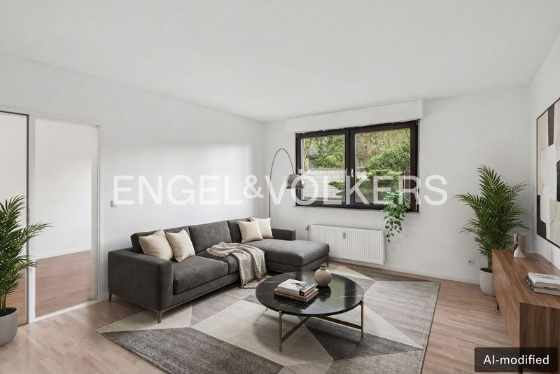 Schöne Zweieinhalb-Zimmer-Wohnung in Sachsenhausen